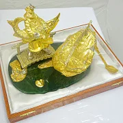 Икорница "Русская сказка" — красивый подарок — фотография 2