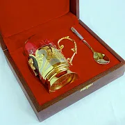 На память: Подстаканник «Пантера» из Златоуста — фотография 2