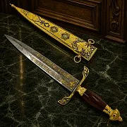 На память: Охотничий кинжал №2 — фотография 1