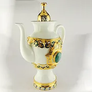Кофейный набор "Царский малахит" — оригинальный подарок — фотография 7