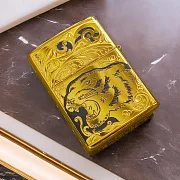 Оригинальная зажигалка Zippo "Тигр" № 7 — красивый подарок — фотография 1