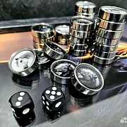 Нарды под стеклом «Лошади» — красивый подарок — фотография 2
