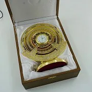 Часы «Календарь» из яшмы — красивый подарок — фотография 2