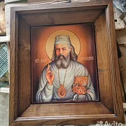 На память: Киот для иконы дубовый — фотография 2
