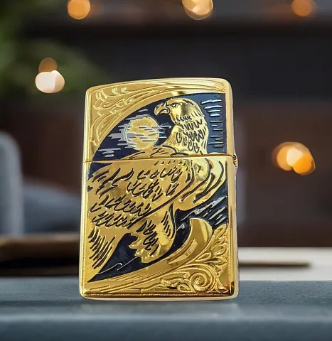 В подарок: Бензиновая зажигалка Zippo "Орел" № 4