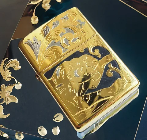 Подарочная сувенирная зажигалка Zippo "Хищник"