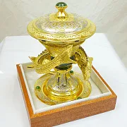 Подарочная икорница "Золотой осетр". Златоуст — фотография 2