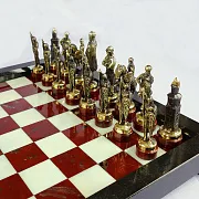 Ручная работа: Шахматы из яшмы — фотография 3