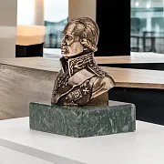 Бюст «Ушаков» из бронзы — необычный подарок — фотография 1