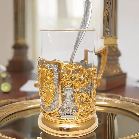 На память: Бронзовый подстаканник «Кабан»