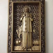 Подарочная резная Икона Ксения Петербургская — фотография 6