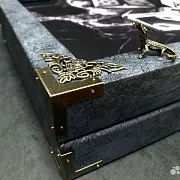Нарды под стеклом «Стальные зарики» — оригинальный подарок — фотография 10