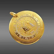 Металлический брелок «Водолей» — необычный подарок — фотография 5