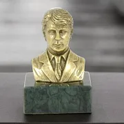 На память: Бюст «Есенин С.А.» из бронзы — фотография 1