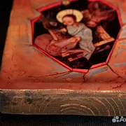 Иконка "Рождество Христово" Высотой 15 см — оригинальный подарок — фотография 5