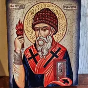 Икона св. Спиридон — необычный подарок — фотография 1