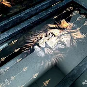 Подарочные нарды под стеклом «Львиное сердце» — фотография 6